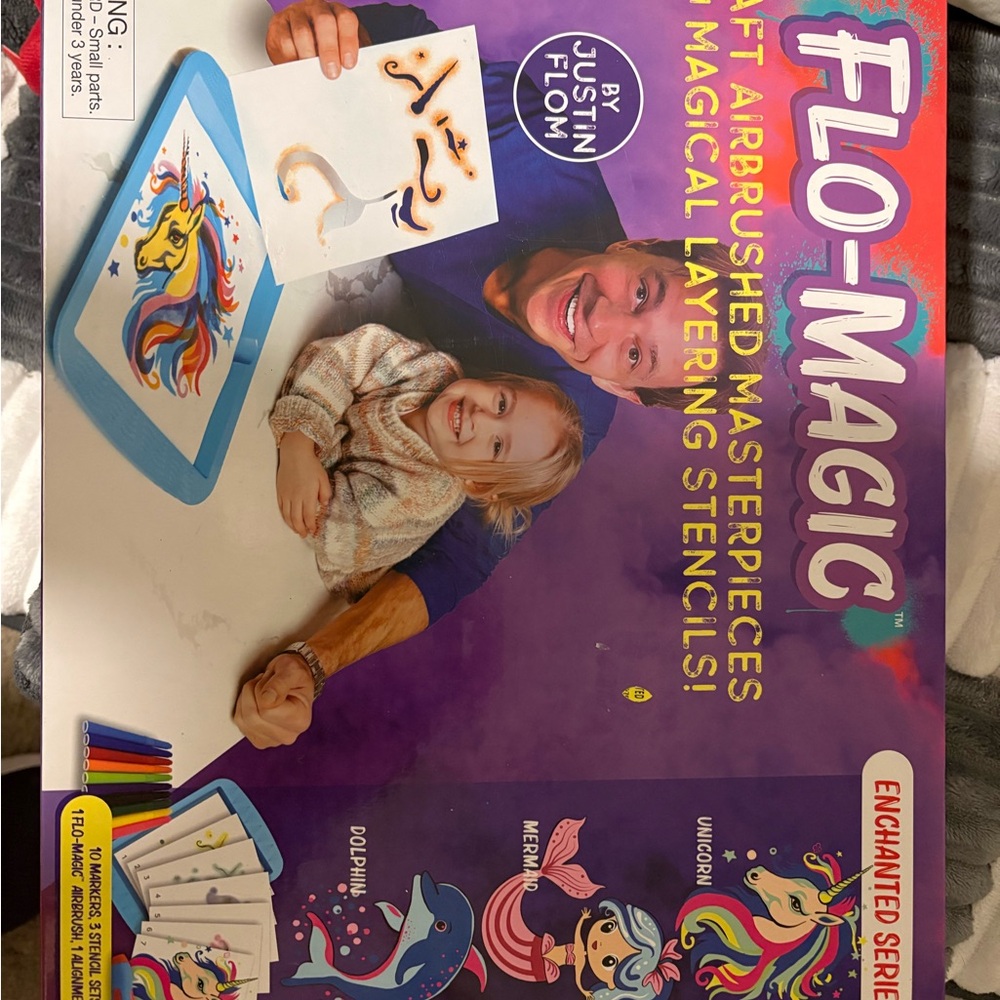 Magic Enchanted Series Stencil Kit - Purple and Blue